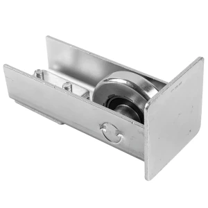 PSG Anfahrrolle mit Abschluss für selbsttragendes Schiebetor – Schiene 70