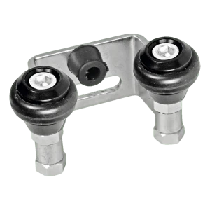 PSG obere Halterung für Schiebetor mit gummierten Rollen – Achsabstand 60 mm