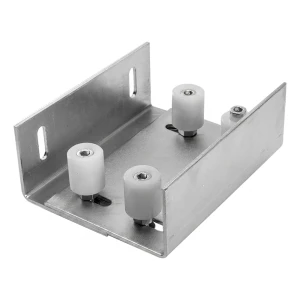 PSG verstellbare obere Führung für Schiebetore – 4 Rollen, verzinkt