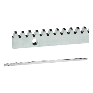 PSG – verzinkte Stahl-Zahnstange für Schiebetore 1000 × 8 mm, Modul 4