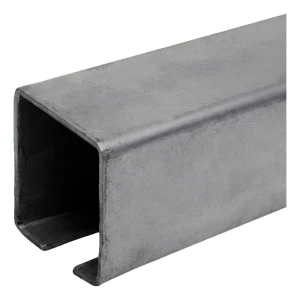 Stahlfahrschiene – C-Profil für Schiebetore 60×60 mm, Länge 6000 mm