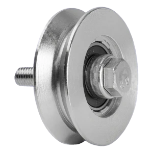 PSG Laufrolle Torrolle Typ V Ø 88 mm verzinkt – Tragkraft 250 kg