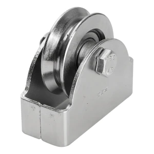 PSG – Stahllaufrolle V Ø 68 mm für schienengeführte Schiebetore