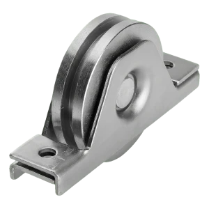 PSG Laufrolle Typ T für Schienenschiebetore Ø 80 mm verzinkt