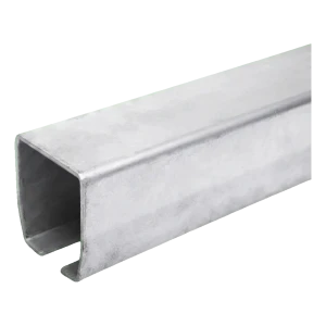 PSG Laufschiene für Schiebetor – C-Profil 140×140×6 mm, Länge 6 m, feuerverzinkt