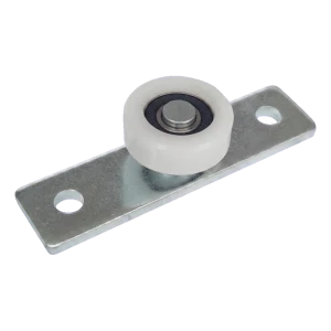 PSG – Nylon-Führungsrolle für Hängtor ø40 mm mit Montageplatte