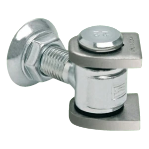 COMUNELLO verstellbares Stahlscharnier M22 für Tore und Pforten von Zäunen