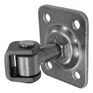 PSG verstellbares Torband M16 mit rechteckigem Schild 75x55 mm verzinkt