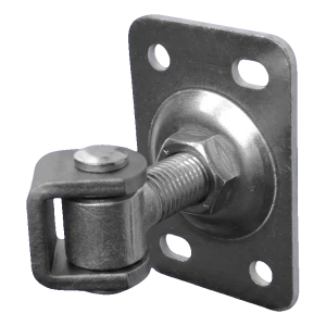 Verstellbares Torscharnier M20 mit Grundplatte 110×75 mm – Typ Bohne