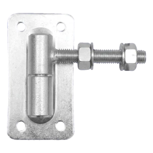 PSG verstellbares gerolltes Scharnier für Tore fi30 M18 mit Schild 160×85 mm