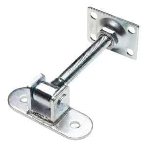 PSG verstellbares Torband M16 mit Platte 115×40 mm und Halterung 75×55×3 mm