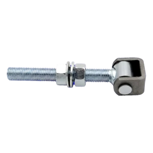 PSG verstellbares Torband aus Stahl M16 mit Seger – verzinkt, 150 mm