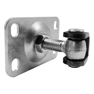 PSG verstellbares Scharnier zum Anschrauben M12 mit Schild 54×85 mm verzinkt