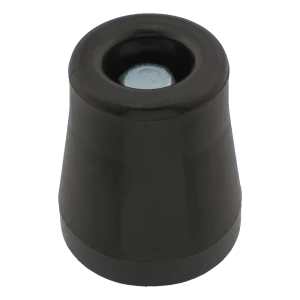 Türstopper Gummi zum Anschrauben schwarz ø49 mm – groß
