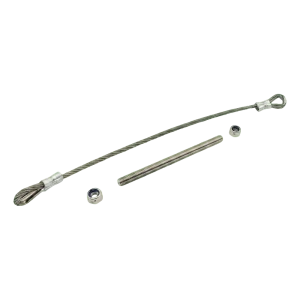 PSG Sicherheitsseil aus Edelstahl für Flügeltore 400 mm