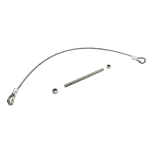 PSG Sicherheitsseil für Flügeltor aus rostfreiem Stahl 800 mm