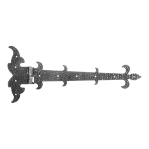 Postal – dekorativer Bandscharnierlinker aus Stahl 525 × 225 mm