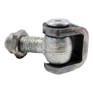 PSG verstellbares Scharnier für Blindnietmutter M12 – verzinkter Stahl für Tore und Pforten