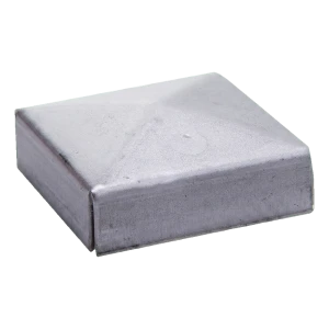 Postal – Briefkastenförmige Stahlabdeckung für Zaunpfosten 80×80 mm