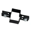 Zwischenschelle für Zaunpaneele 40x60 mm schwarz GPV-700-02 (2)
