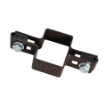 Zwischenschelle für Zaunpaneele 40x60 mm braun GPV-700-05 (2)