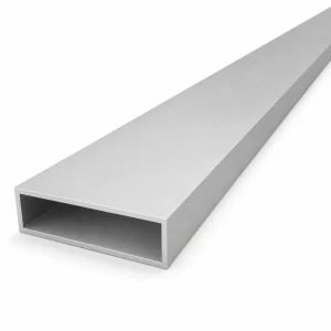 Rechteckiges Aluminium-Rohr 20×70×2 mm – geschlossenes Profil EN AW-6060, L=2000 mm