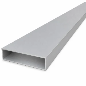 Rechteckiges Aluminiumrohr 20×80×1,5 mm – geschlossenes Profil EN AW-6060, L=2000 mm