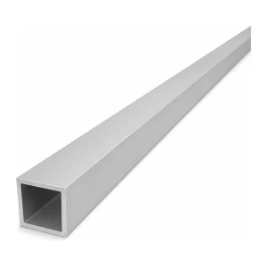 Aluminium Quadratrohr 25×25×2 mm – geschlossenes Profil L=2000 mm EN AW-6060
