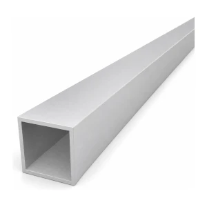 Aluminium-Quadratrohr 40×40×3 mm – geschlossenes Profil L=2000 mm