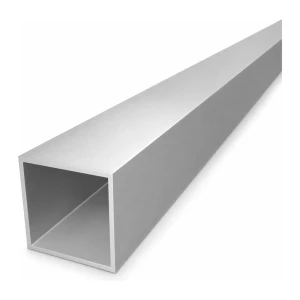 Aluminiumrohr quadratisch 50×50×2 mm – geschlossenes Profil L=2000 mm