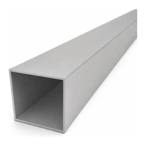 Quadratisches Aluminiumrohr 60×60×2 mm – geschlossenes Profil PA38 L=2000 mm