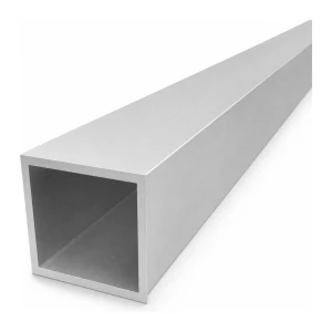 Aluminium Vierkantrohr 60×60×4 mm geschlossenes Profil L=2000 mm