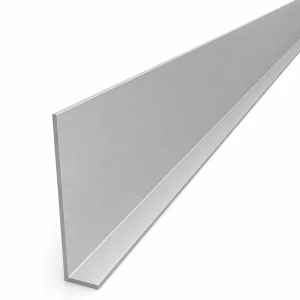 Ungleichschenkliger Aluminiumwinkel 80×20×2 mm – L-Profil, Länge 2000 mm