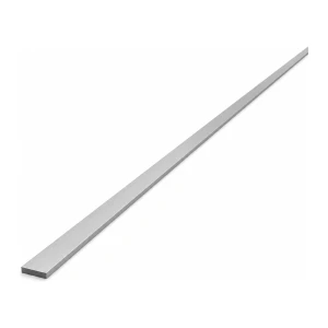 Aluminiumflachstange EN AW-6060 T64 – 10×2 mm, Länge 2000 mm