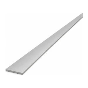 Aluminiumflachstab EN AW-6060 T64 – 25×2 mm, Länge 2000 mm