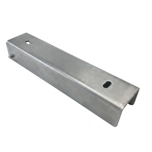 C-Profil Verbinder Halterung für Sockelplatte 250x50 verzinkt GPV-700-39 (1)