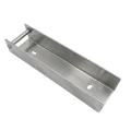 U-Profil Verbinder Halterung für Sockel 200x50 verzinkt GPV-700-34 (2)