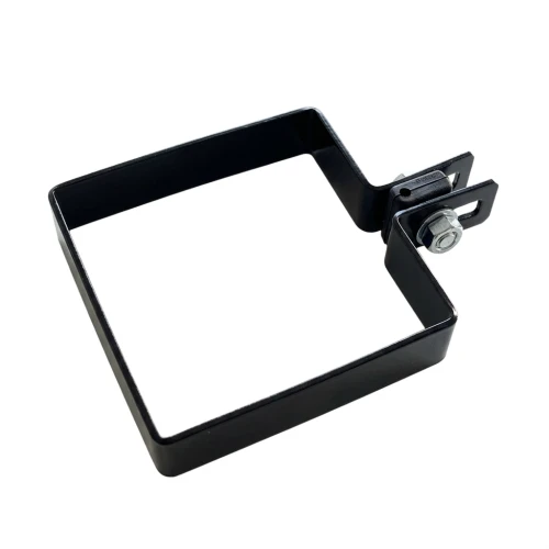 Abschlussbügel für Zaunpaneele 100x100 mm schwarz 000-782 (1)