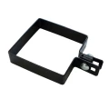 Abschlussbügel für Zaunpaneele 100x100 mm schwarz 000-782 (2)