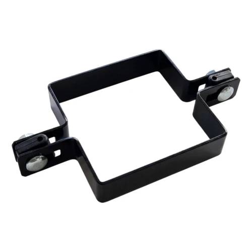 Zwischenschelle für Zaunpaneele 100x100 mm schwarz 000-778 (1)