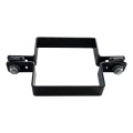 Zwischenschelle für Zaunpaneele 100x100 mm schwarz 000-778 (2)