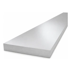 Aluminiumflachstab EN AW-6060 T64 – 100×15 mm, Länge 2000 mm