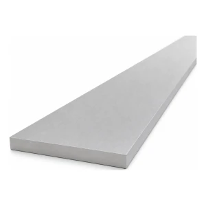 Aluminiumflachstab EN AW-6060 80×8 mm, Länge 2000 mm – Flachprofil