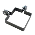 Eckschelle für Zaunpaneele 100x100 mm anthrazit 000-776 (1)