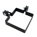 Eckschelle für Zaunpaneele 100x100 mm schwarz 000-774 (1)
