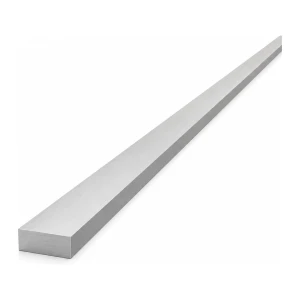 Flachstange Aluminium EN AW-6060 T64, 20×8 mm, Länge 2000 mm