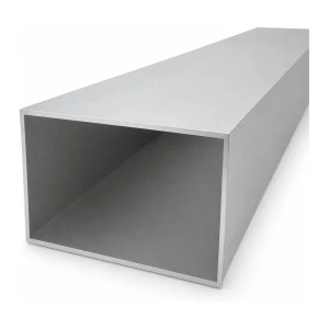 Rechteckiges Aluminiumprofil 100×150×3 mm – geschlossenes Profil L=2000 mm