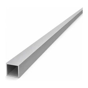 Aluminium-Quadratrohr 15×15×1 mm – geschlossenes Profil L=2000 mm
