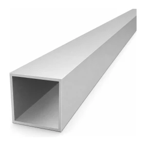 Aluminium-Quadratrohr 45×45×2 mm EN AW-6060 – Länge 2000 mm