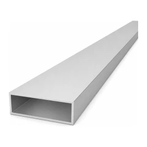 Rechteckiges Aluminiumrohr 20×60×1,5 mm – geschlossenes Profil L=2000 mm